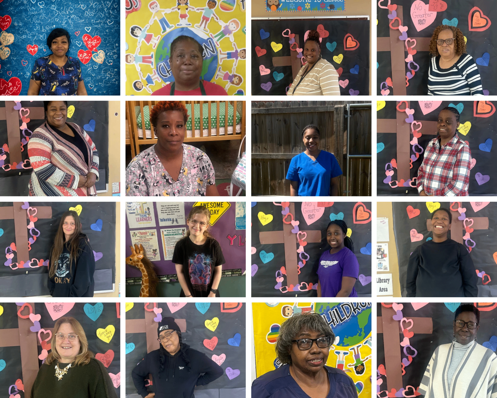 Our caring staff at Young Learners Christian Academy